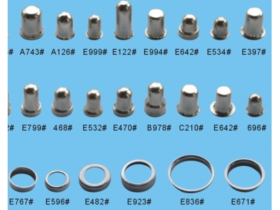 metal caps for battery charger